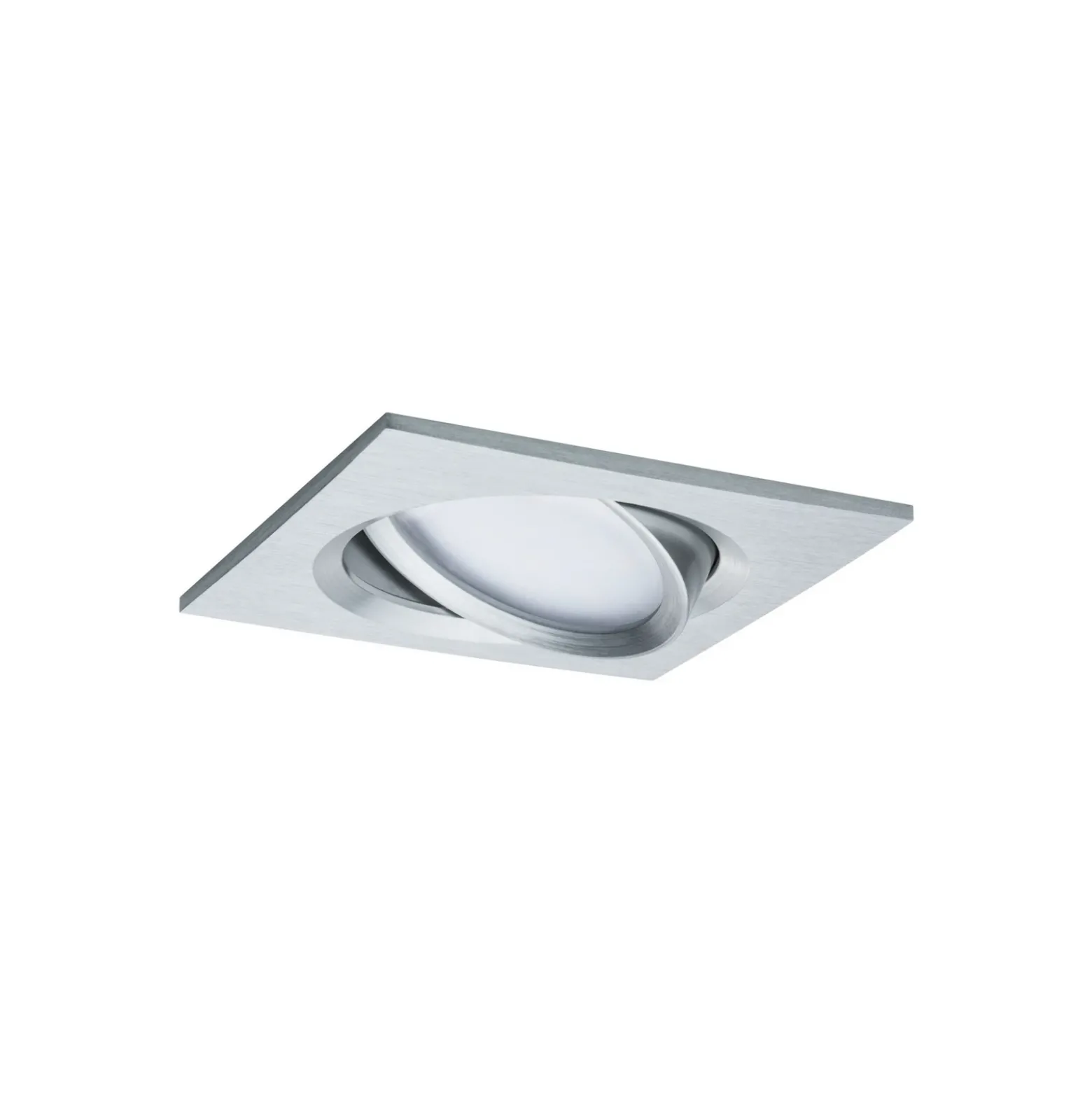 Paulmann Nova Plus 3 ud foco LED angular, aluminio