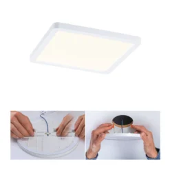 Paulmann panel Aero 830 angular blanco 3dim 17,5cm