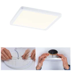 Paulmann panel Aero 830 angular blanco 3dim 17,5cm