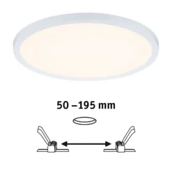 Paulmann panel Aero 830 redondo blanco 3dim 23cm