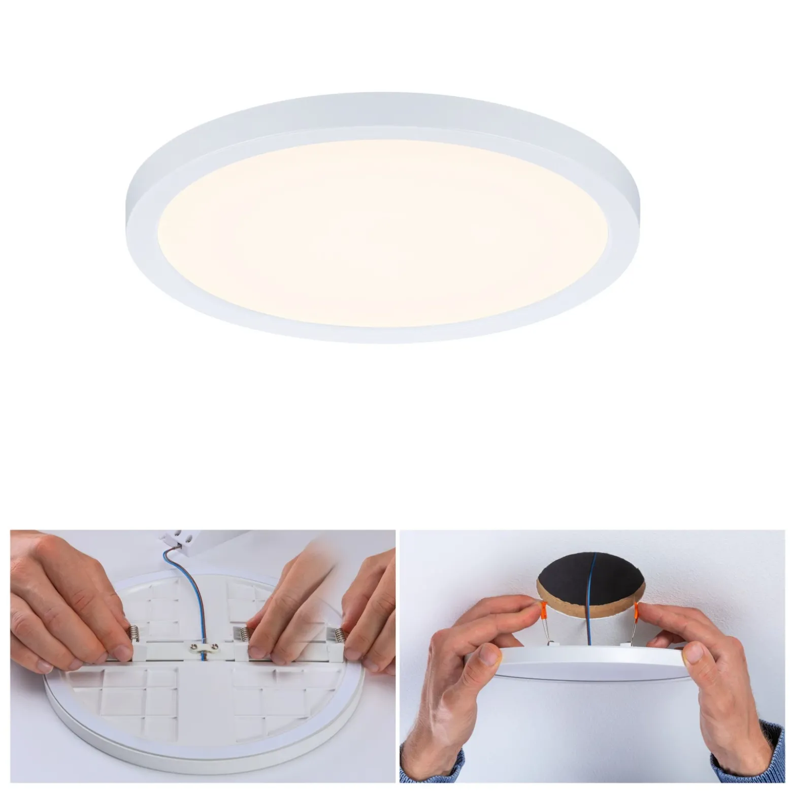 Paulmann panel Aero 830 redondo blanco 3dim 17,5cm