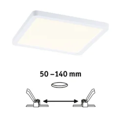 Paulmann panel LED Aero 3000K angular 17,5cm white
