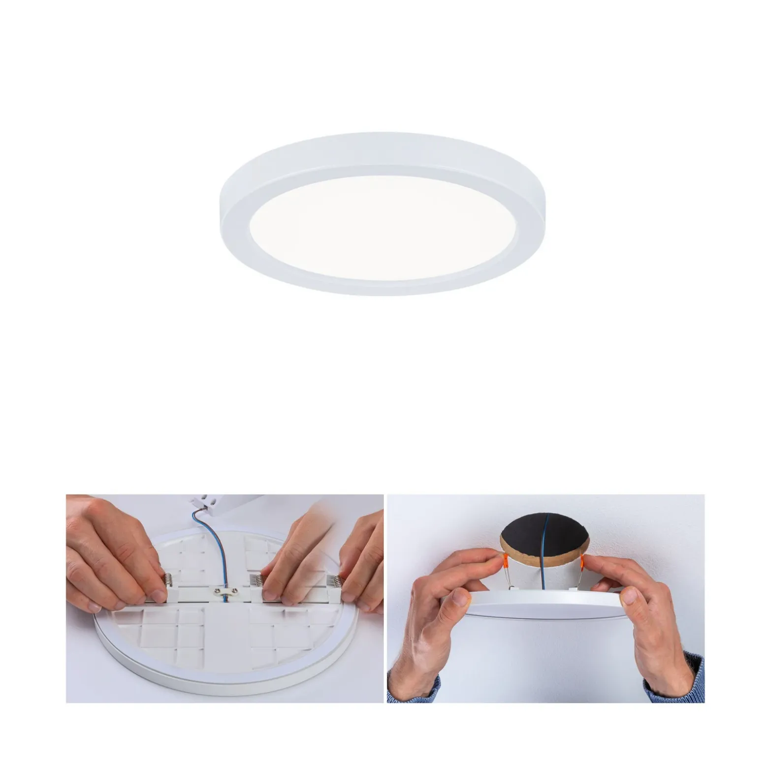 Paulmann panel LED Aero 4.000K redondo blanco 11,8