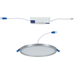 Paulmann panel LED Aero 3.000K redondo cromo 17,5