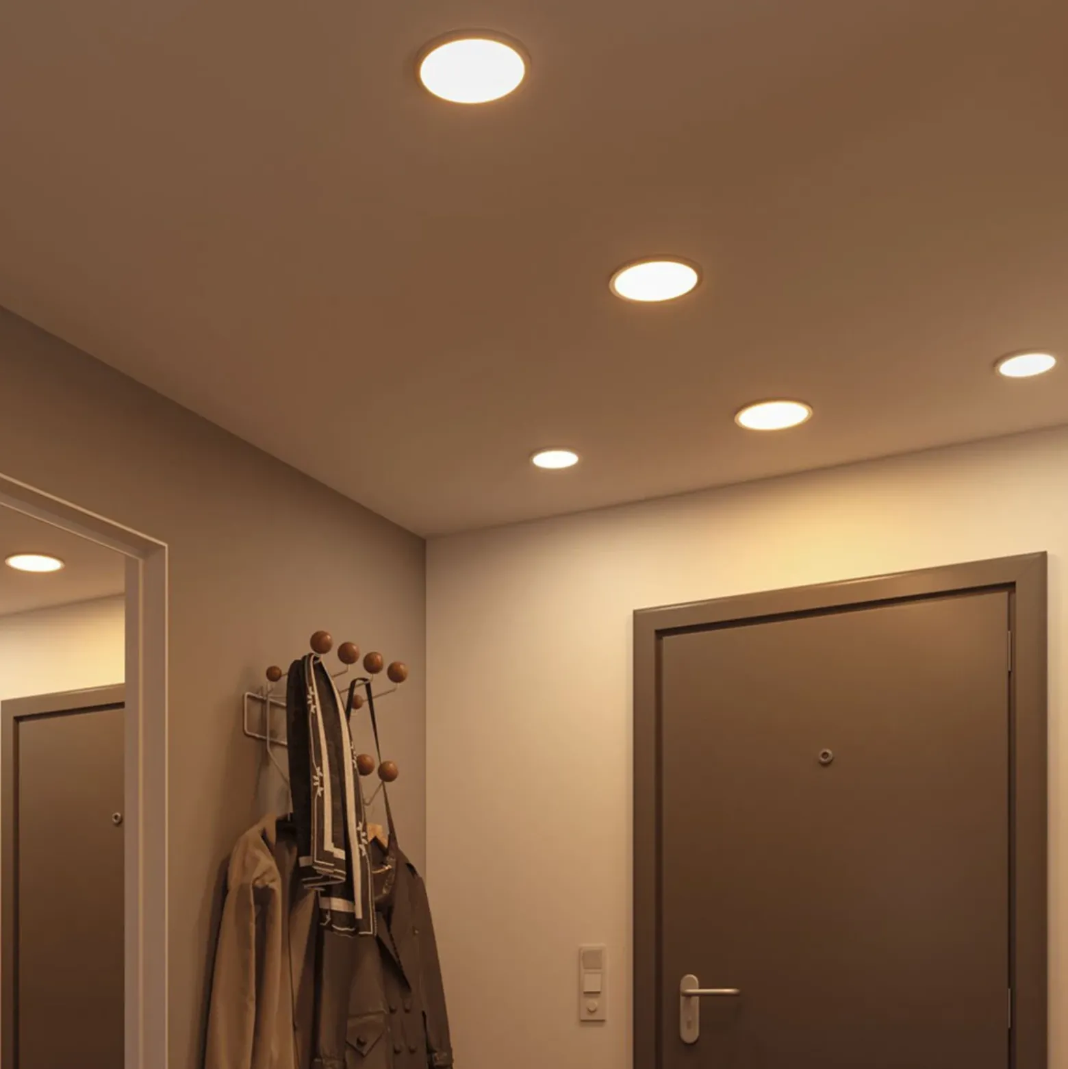 Paulmann panel LED Aero 4.000K redondo blanco 17,5