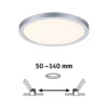 Paulmann panel LED Aero, redondo cromo 17,5c