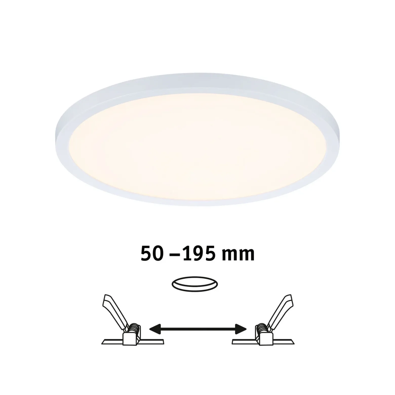 Paulmann panel LED Aero ZigBee redondo blanco 23cm