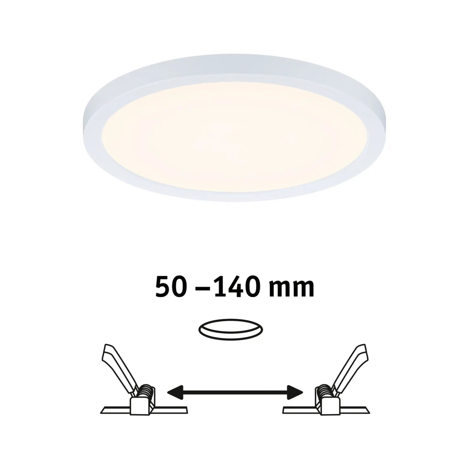 Paulmann panel LED Aero ZigBee redondo blanco 17,5