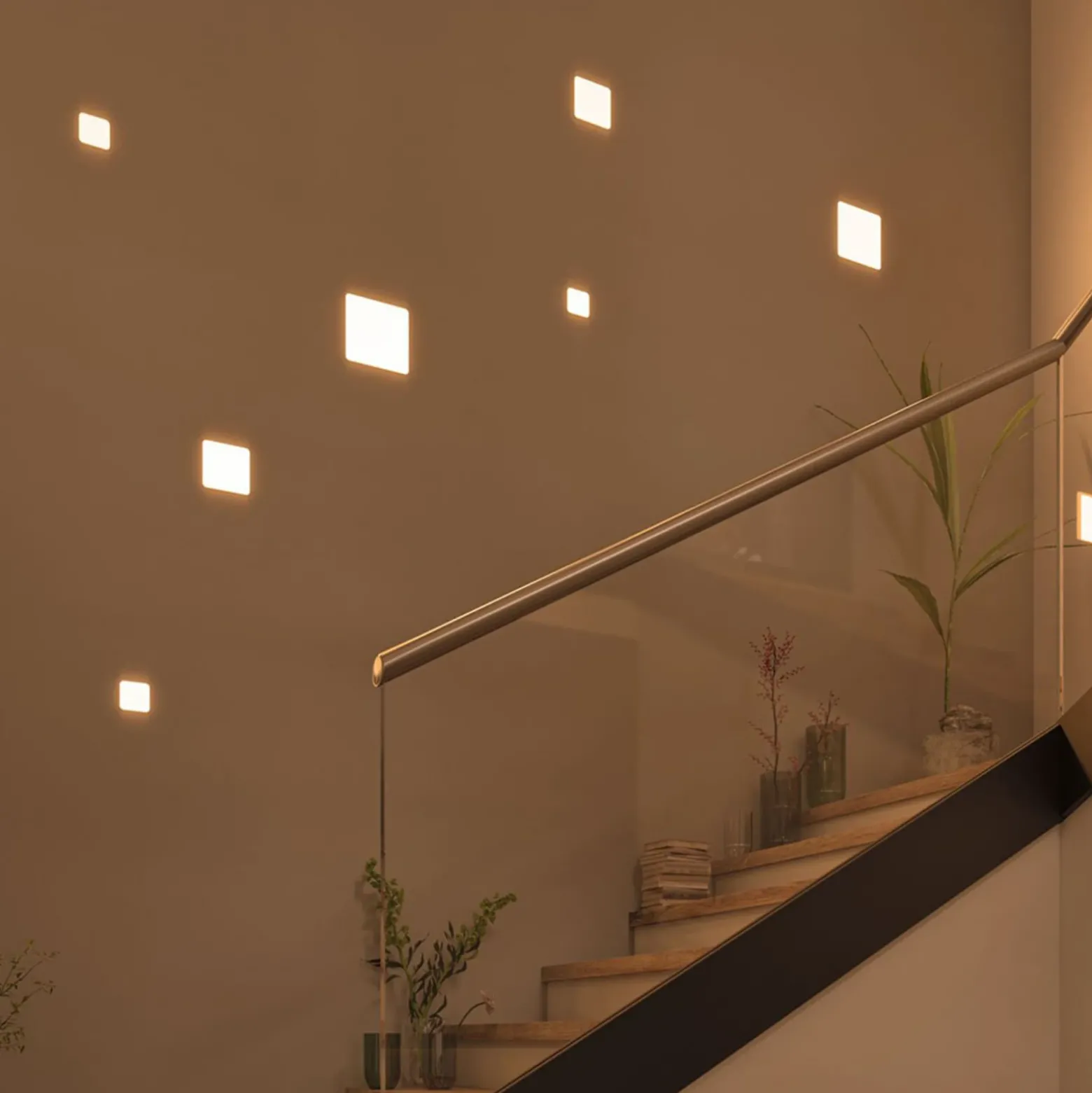Paulmann panel LED Veluna 3.000K angular 7,5 cm