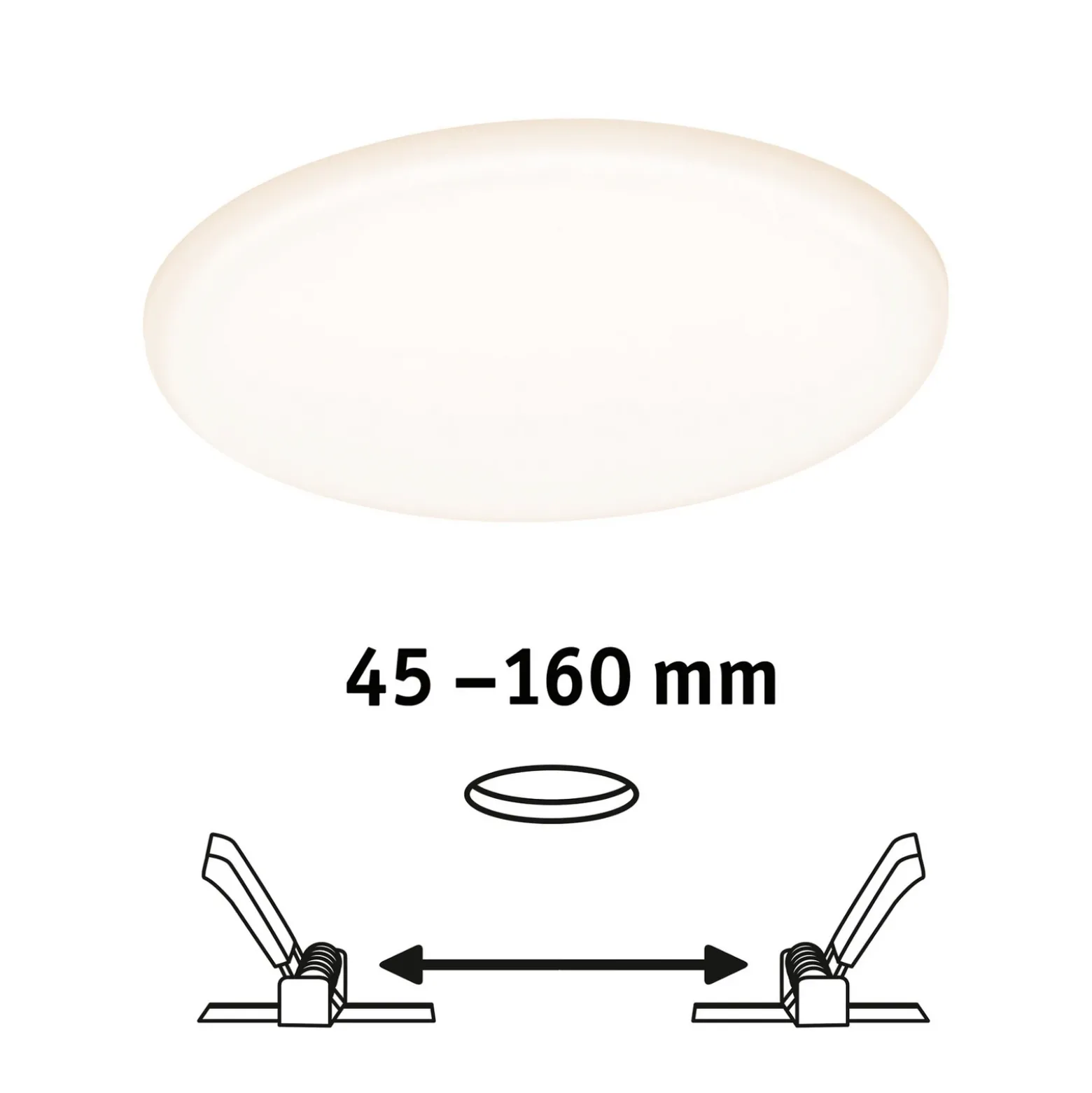 Paulmann panel LED Veluna 3.000K redondo 18,5cm