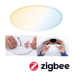 Paulmann panel LED Veluna redondo ZigBee 18,5cm