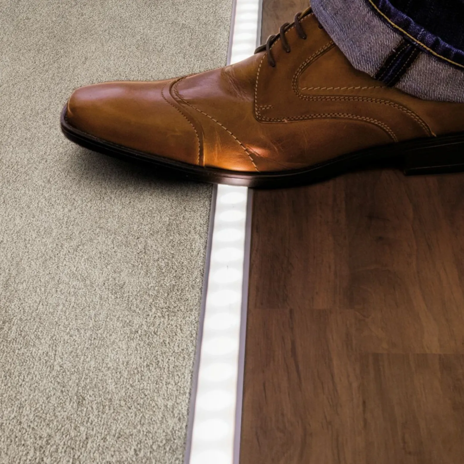 Paulmann Perfil empotrable FLOOR para tiras LED 2m