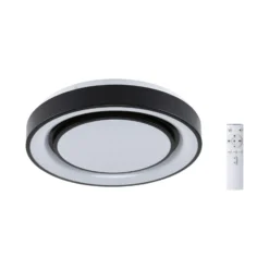 Paulmann Rainbow Ø37cm negro control remoto decoración estrella RGBW