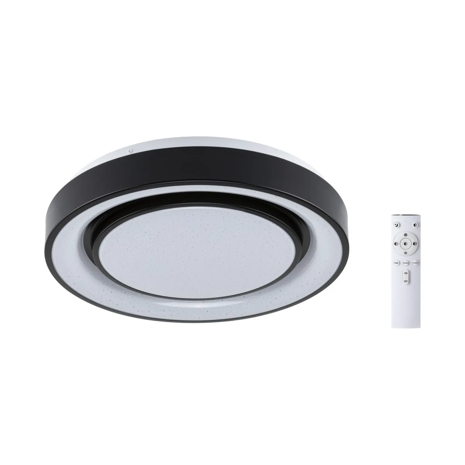 Paulmann Rainbow Ø37cm negro control remoto decoración estrella RGBW