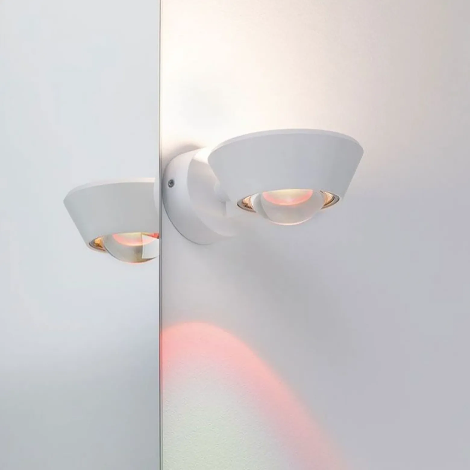 Paulmann Sabik Aplique de pared LED blanco mate
