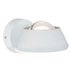Paulmann Sabik Aplique de pared LED blanco mate