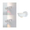 Paulmann Sabik Aplique de pared LED blanco mate