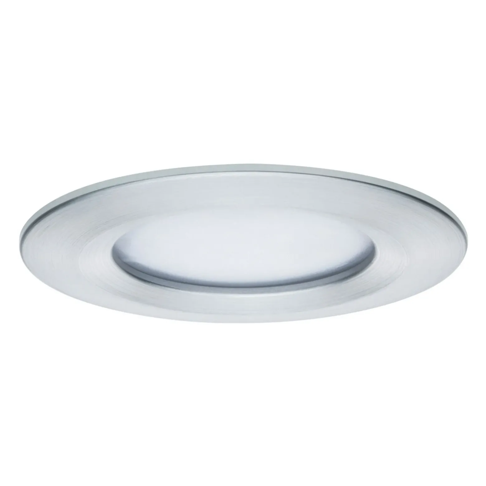 Paulmann set de 3 focos LED Slim Coin, atenuables, aluminio