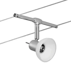 Paulmann Sheela sobre cable 5 luces cromo mate