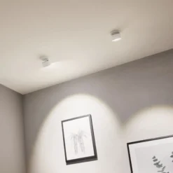 Paulmann Spircle lámpara empotrada LED blanco mate