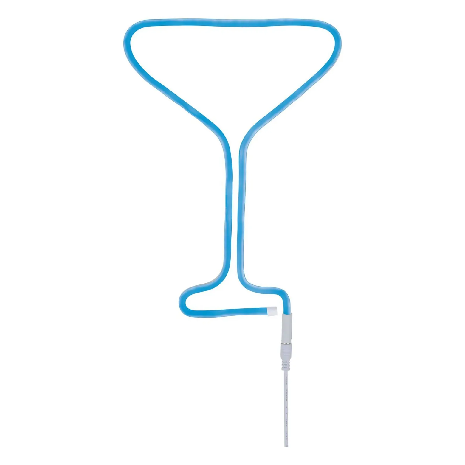 Paulmann tira LED Neon Colorflex USB 1 m azul