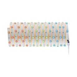 Paulmann tira LED TIP, 10 m, blanco, plástico, RGB
