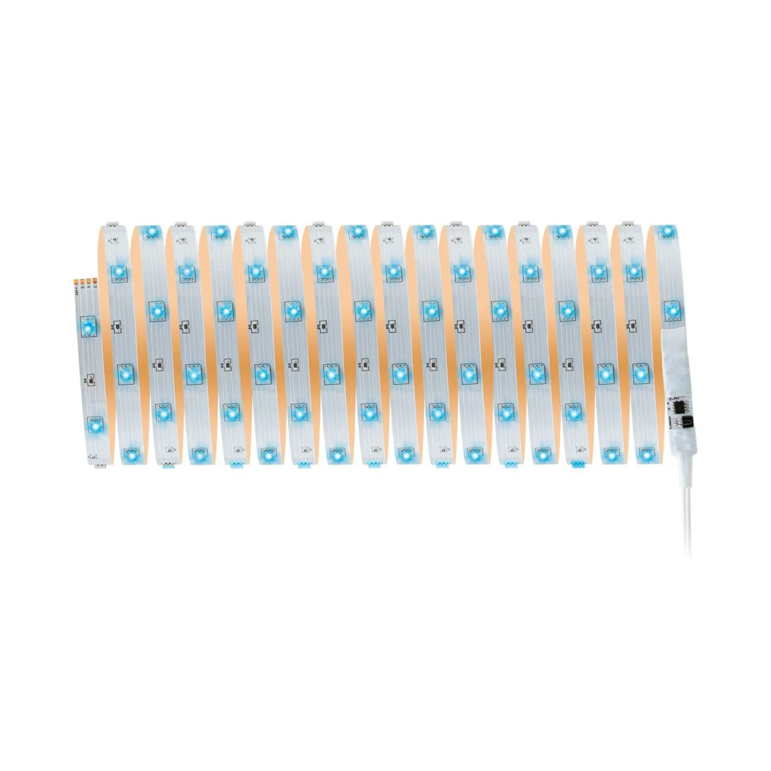 Paulmann tira LED TIP, 10 m, blanco, plástico, RGB