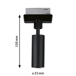 Paulmann URail adaptador colgante 50W negro