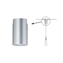 Paulmann URail adaptador colgante 100W cromo