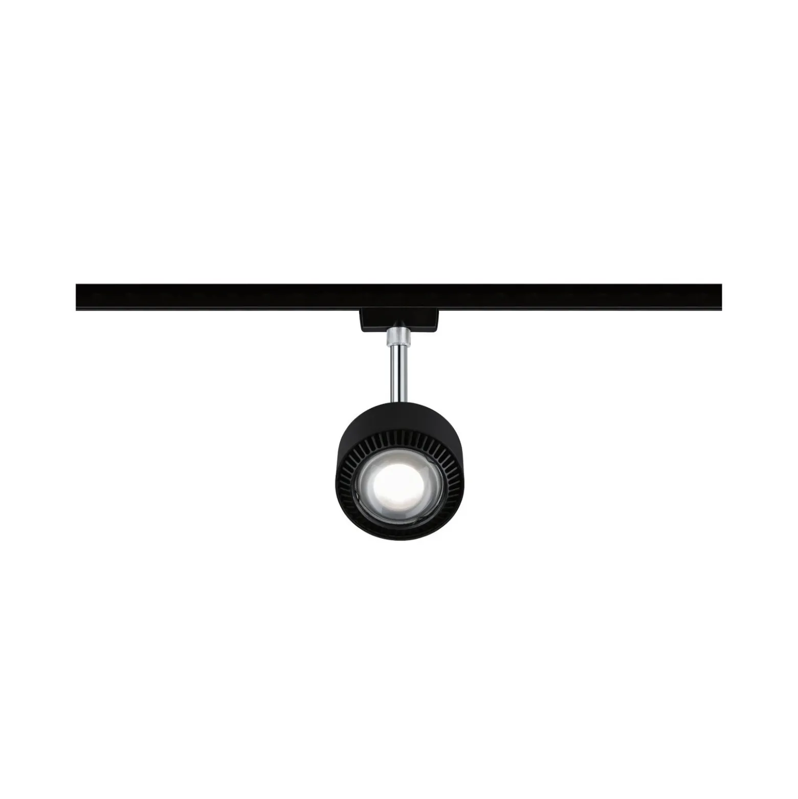 Paulmann URail Aldan foco LED, negro mate, metal, CCT