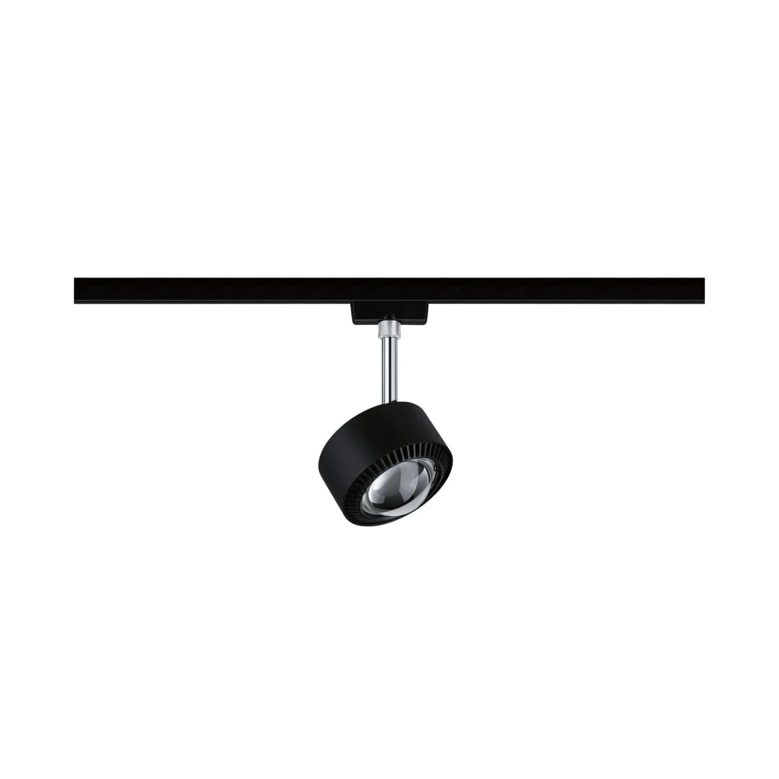Paulmann URail Aldan foco LED, negro mate, metal, CCT