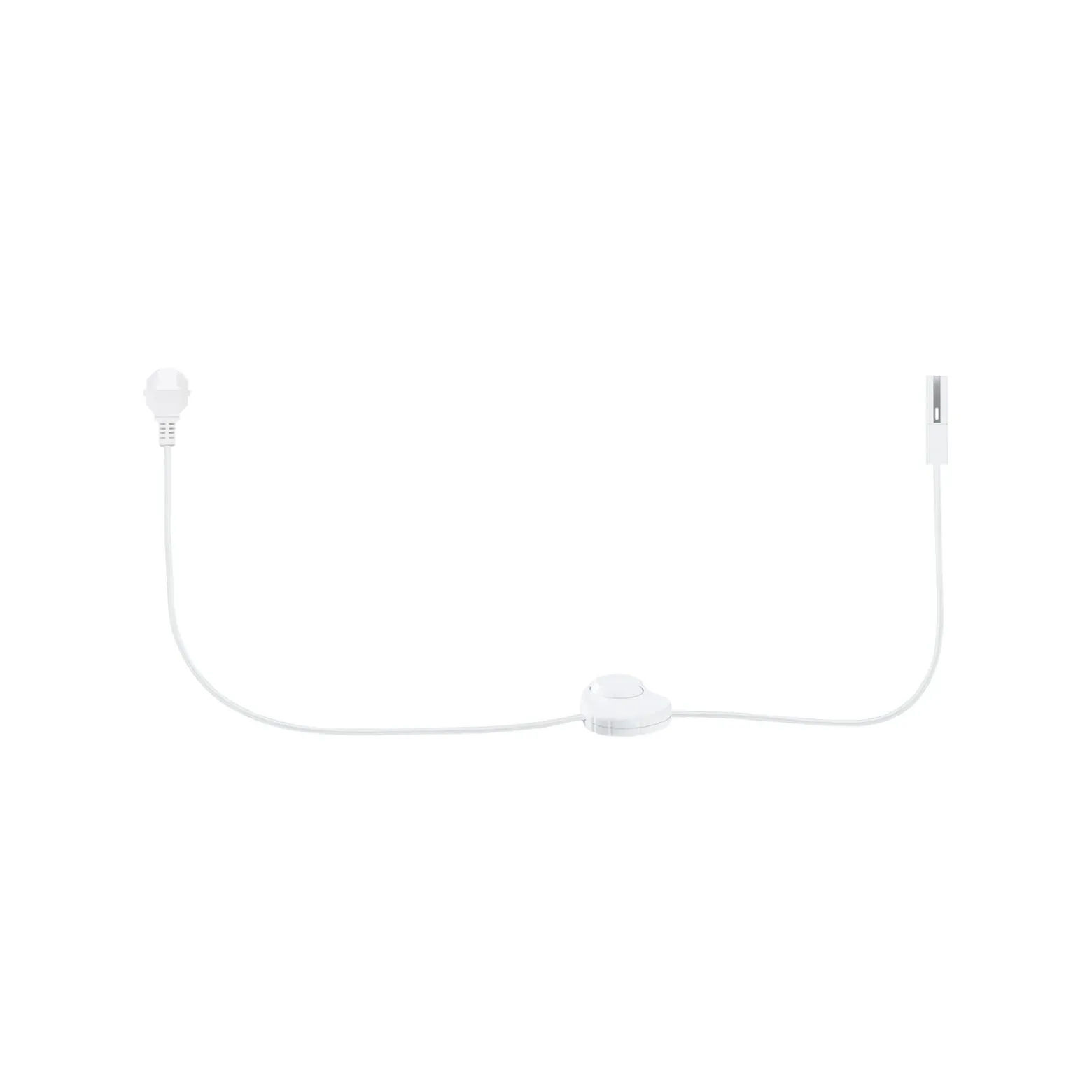 Paulmann URail Alimentación con interruptor, 200 cm, blanco señal
