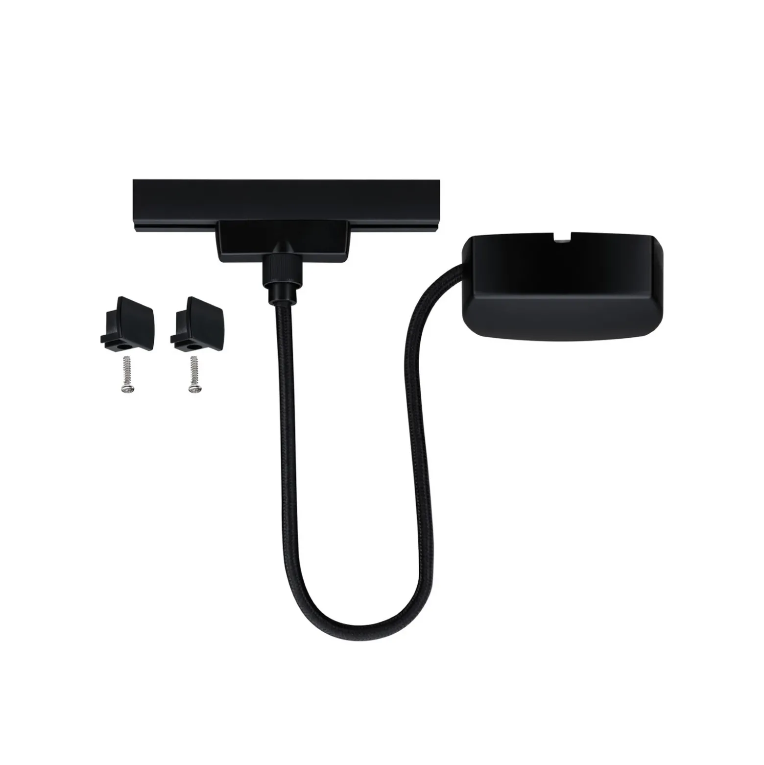 Paulmann URail Alimentación de cable Zigbee 1 m, negro mate