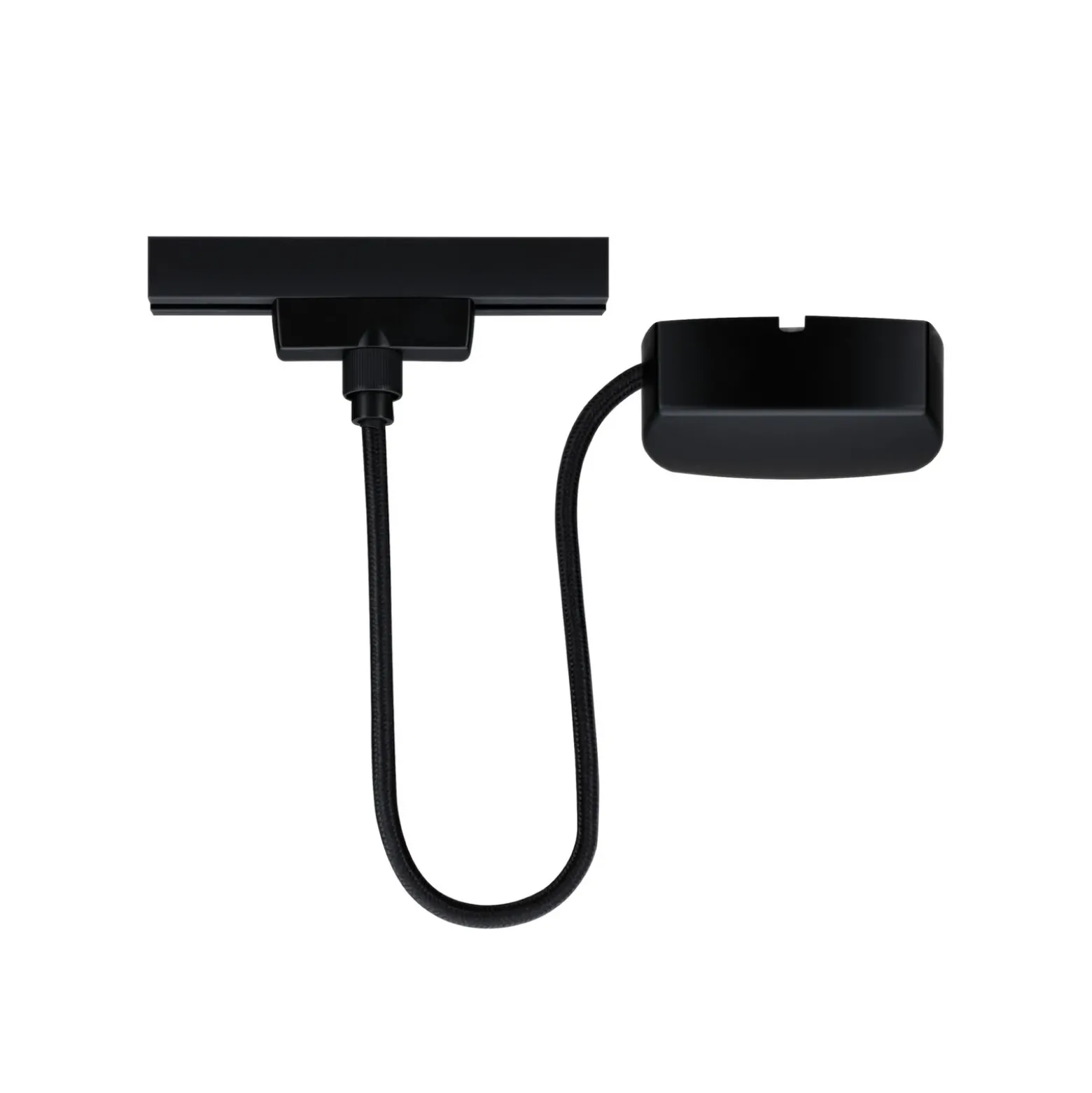 Paulmann URail Alimentación de cable Zigbee 1 m, negro mate