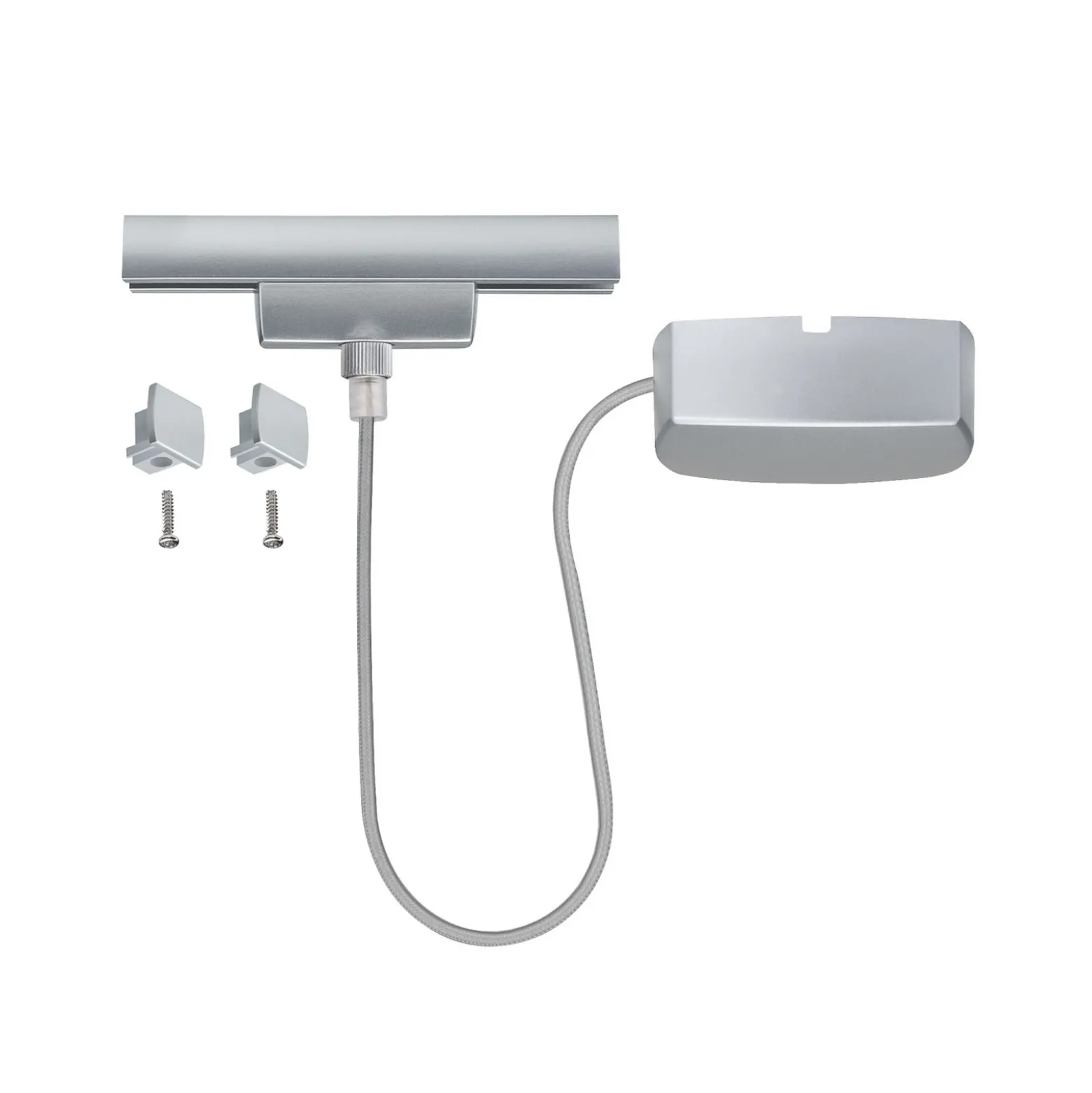 Paulmann URail Alimentación de cable Zigbee 1 m, cromo mate