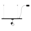 Paulmann URail alimentador de cable, negro mate, 2 m