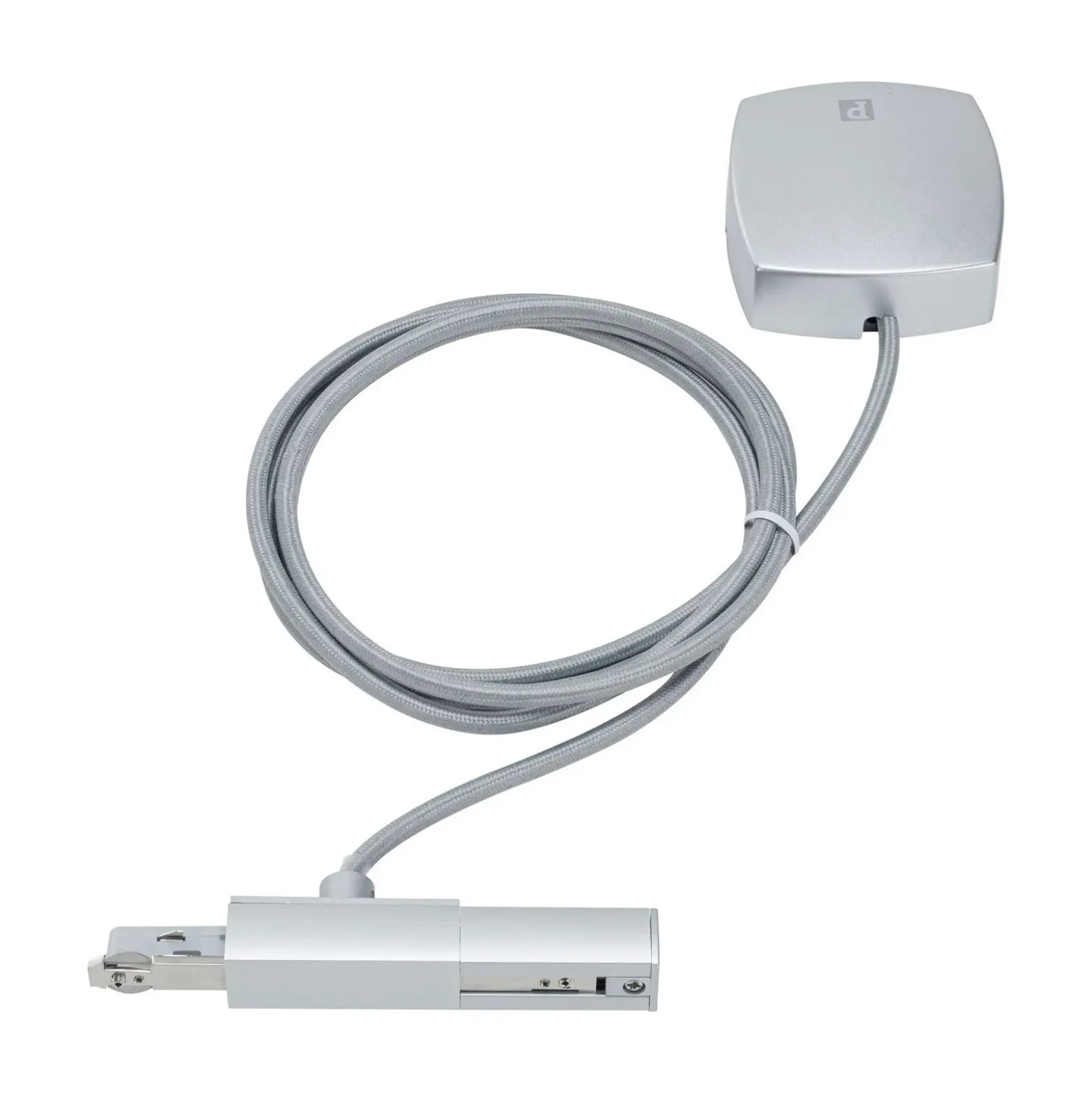 Paulmann URail alimentador de cable, cromo mate, 2 m