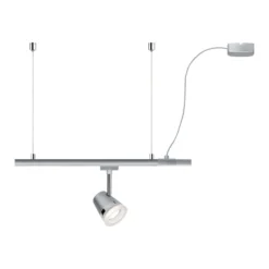 Paulmann URail alimentador de cable, cromo mate, 2 m
