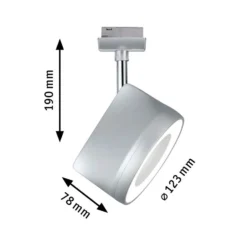 Paulmann URail arena foco LED dim cromo 4.000K