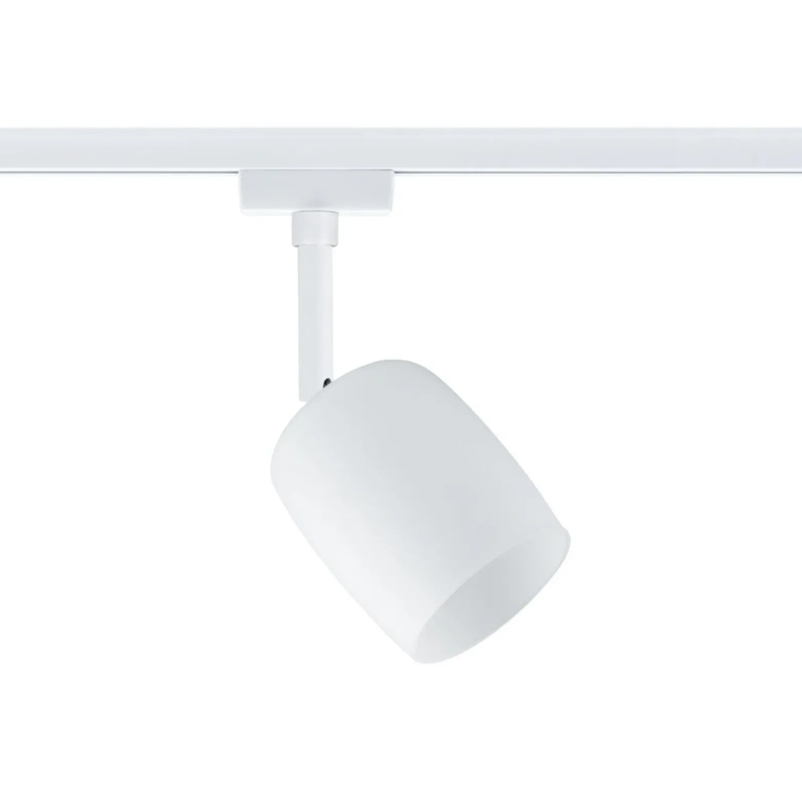Paulmann URail Blossom Spot, blanco señal, metal, vidrio, G9