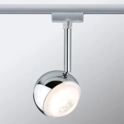 Paulmann URail Capsule II foco LED, cromo mate