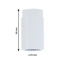 Paulmann URail Ceiling Socket E27, blanco señal