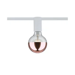 Paulmann URail Ceiling Socket E27, blanco