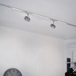 Paulmann URail Circle LED redondo 4.000K cromo