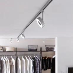 Paulmann URail Circle LED redondo 4.000K cromo