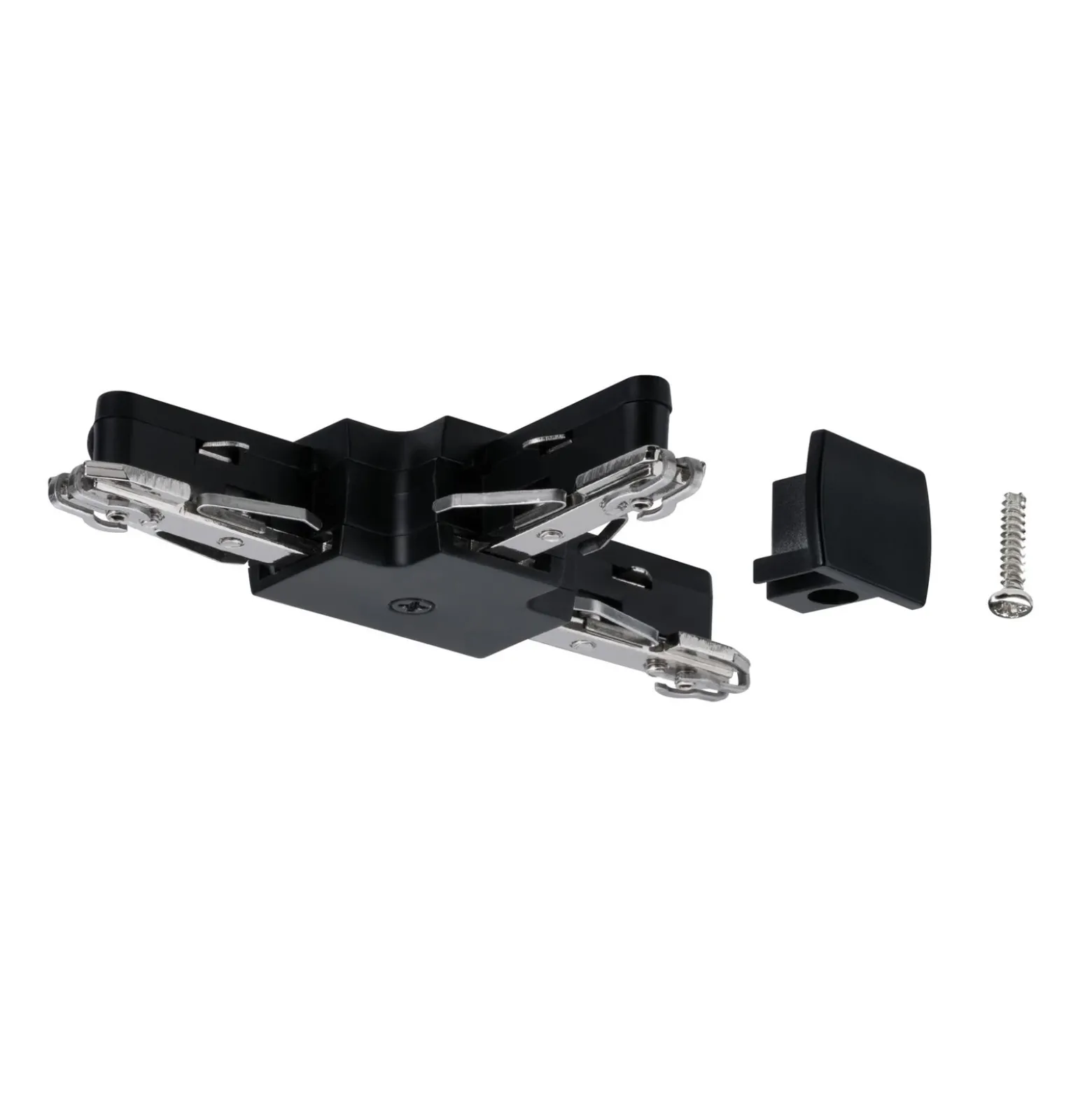 Paulmann URail conector en T rígido negro mate