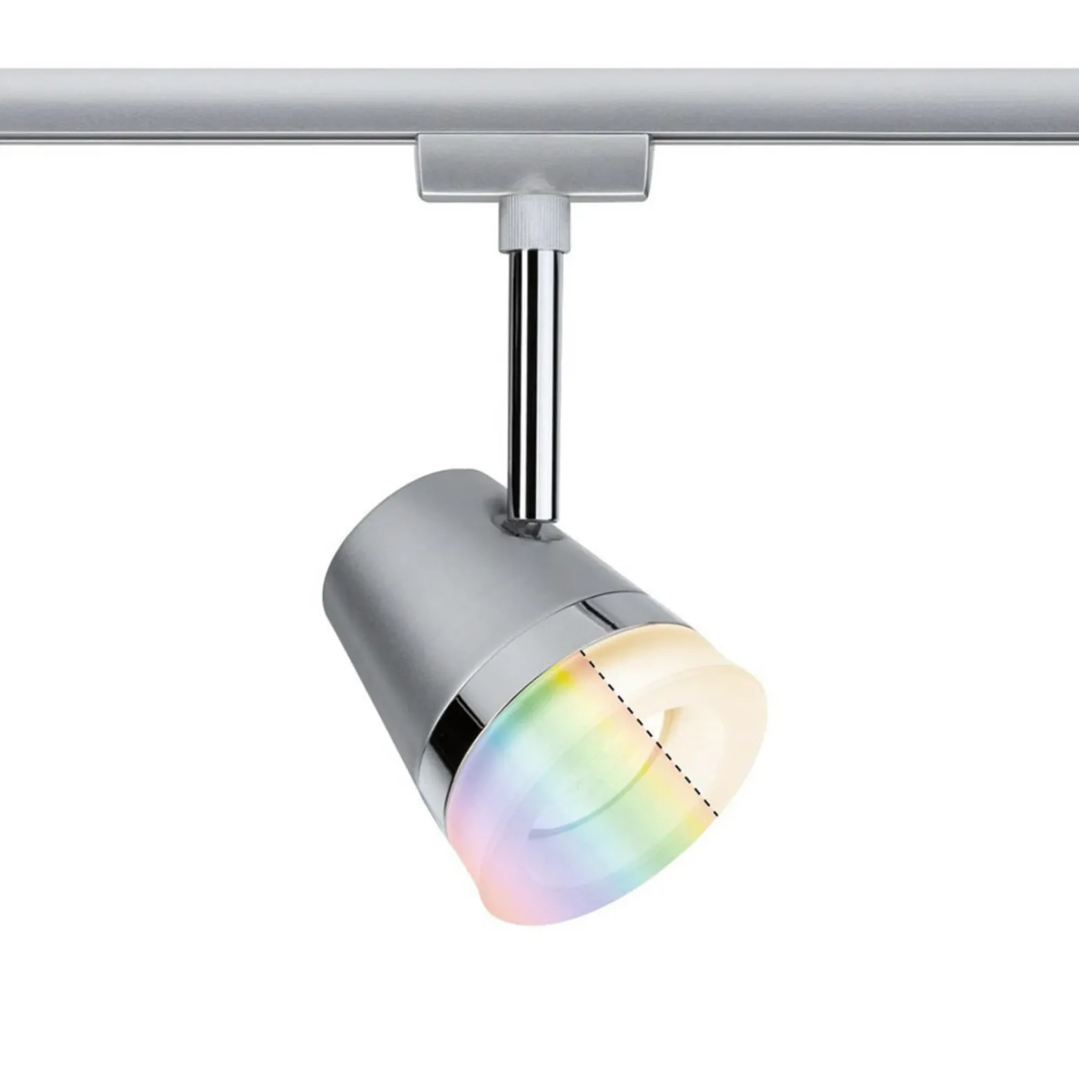 Paulmann URail Cone foco RGBW cromo mate ZigBee