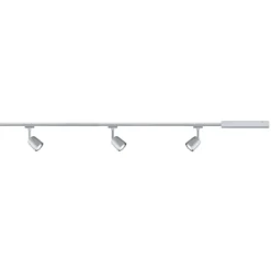Paulmann URail Cover Set, 3 focos, pista, cromado