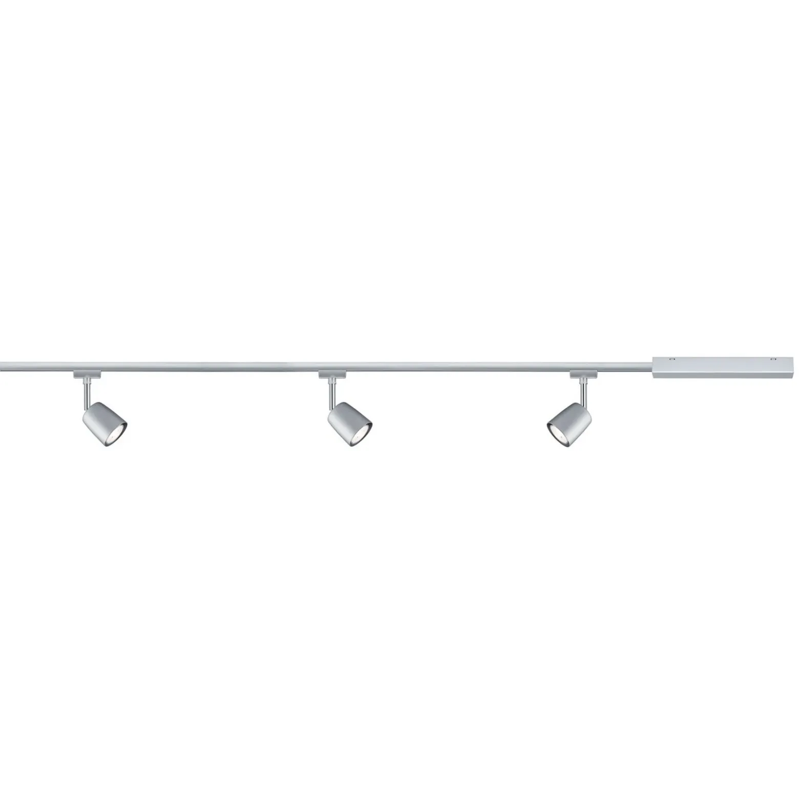 Paulmann URail Cover Set, 3 focos, pista, cromado