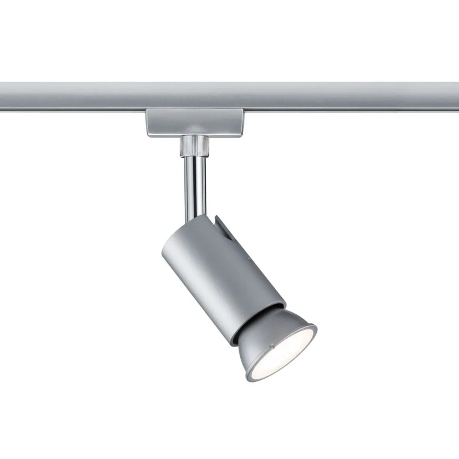 Paulmann URail-foco de riel Pure I, cromo mate, GU10, metal